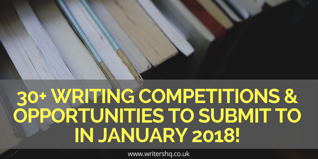 january 2018 writing submissions